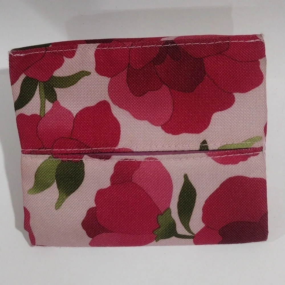 Shilla Women's Fashion Colorful Flower Print Design Case Pouch - 5.5 x 4.5-Inch